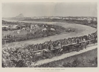 El segundo Derby del Príncipe, en la curva de Tattenham